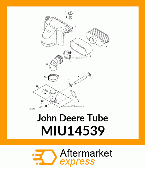 TUBE, A/C MIU14539