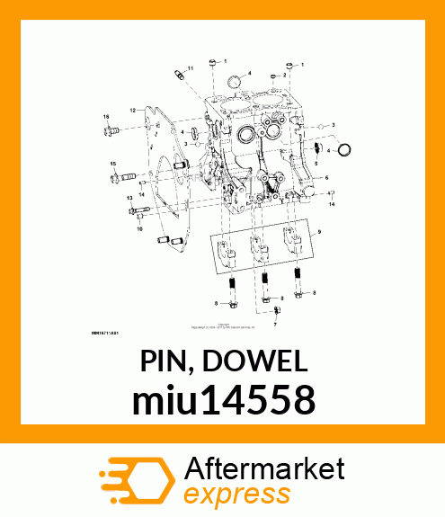 PIN, DOWEL miu14558