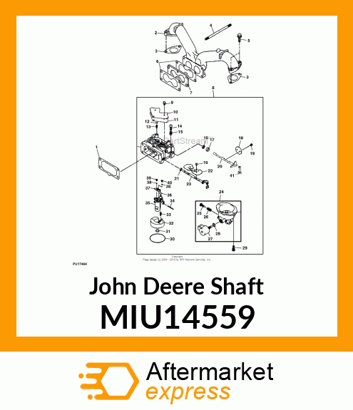 SHAFT, CARBURETOR MIU14559