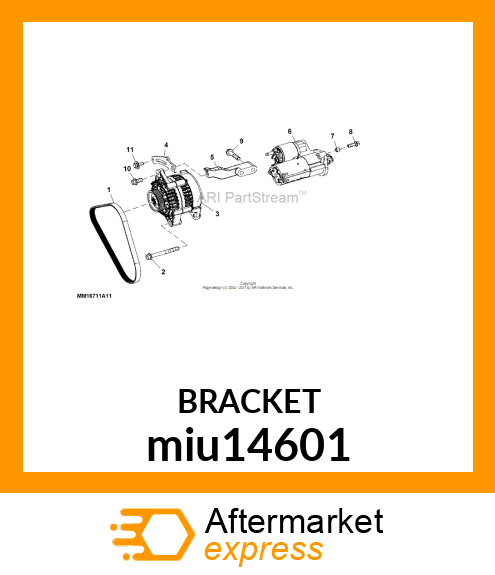 BRACKET miu14601