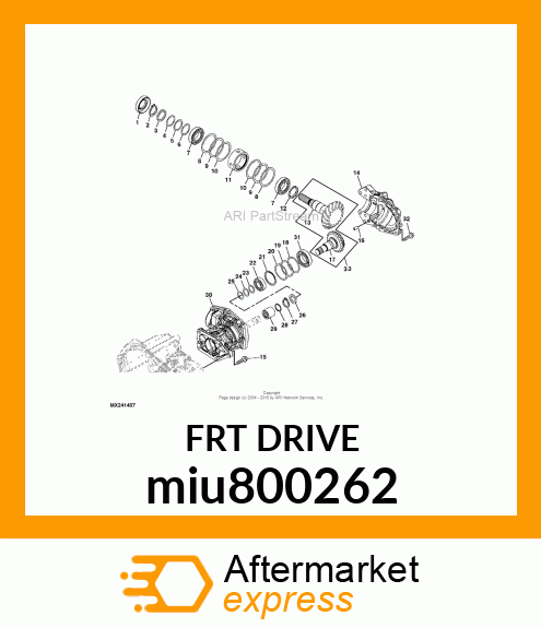 FRT DRIVE miu800262