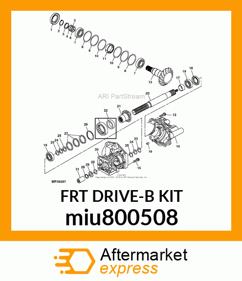 FRT DRIVE miu800508