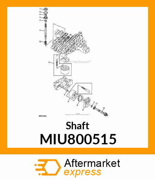 Shaft MIU800515