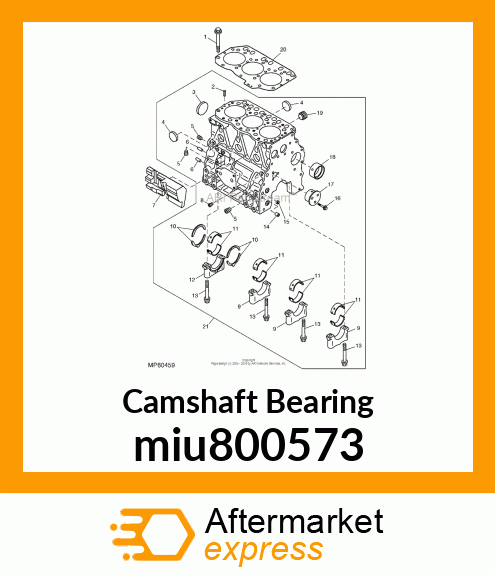 BUSH, CAMSHAFT miu800573