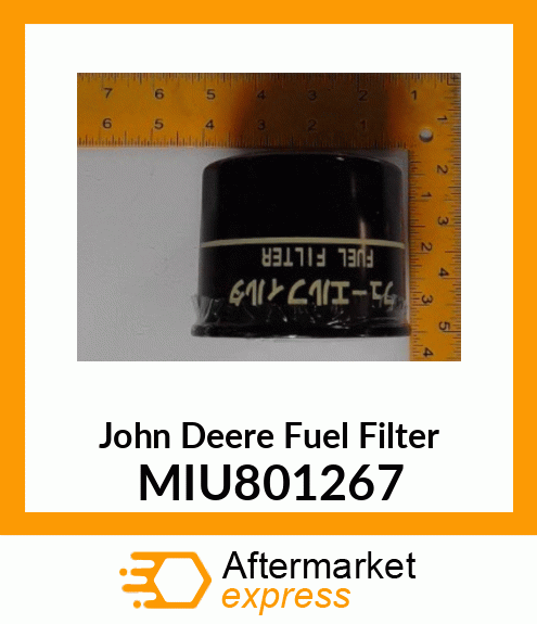 FILTER, FUEL OIL MIU801267