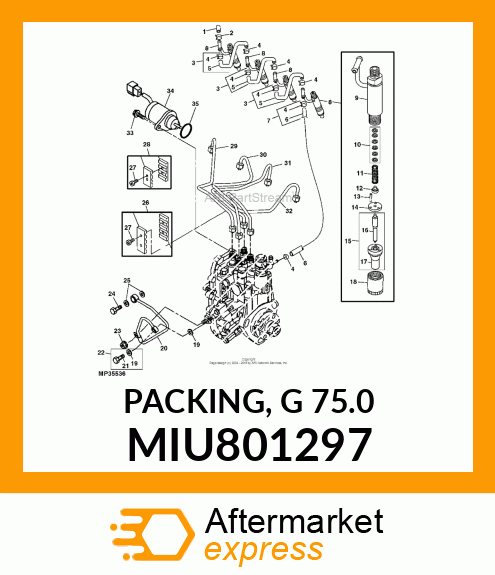 PACKING, G 75.0 MIU801297