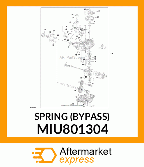 SPRING (BYPASS) MIU801304