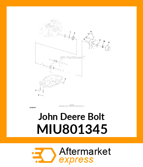 BOLT MIU801345