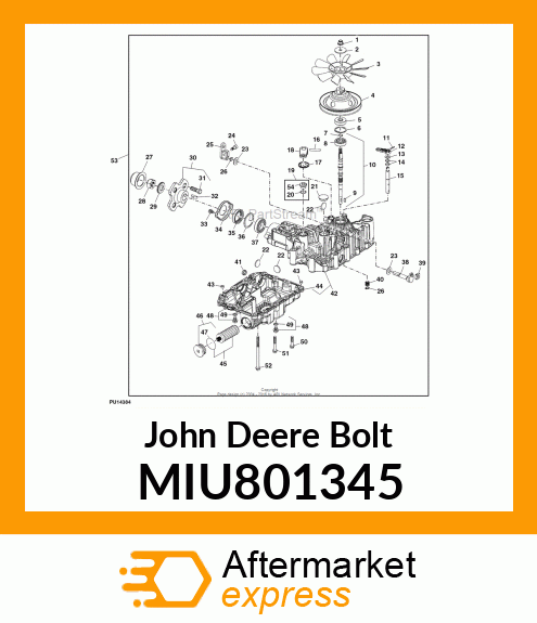 BOLT MIU801345