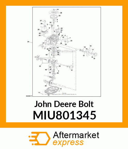 BOLT MIU801345