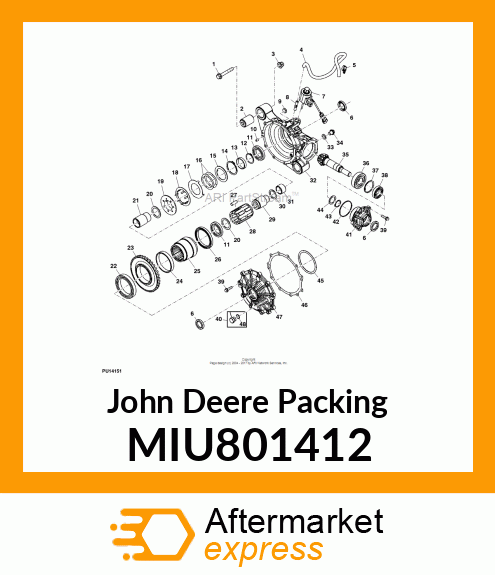 PACKING (MFWD) MIU801412