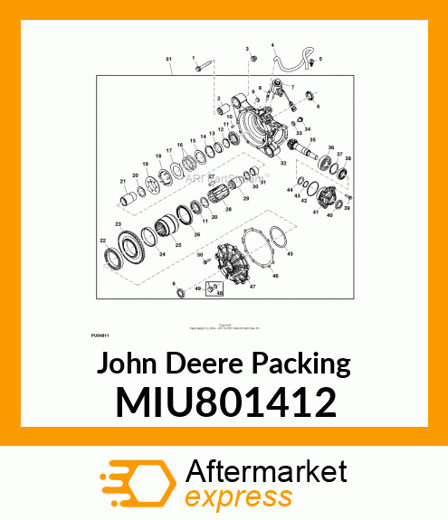 PACKING (MFWD) MIU801412