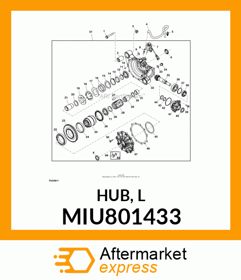 HUB, L MIU801433