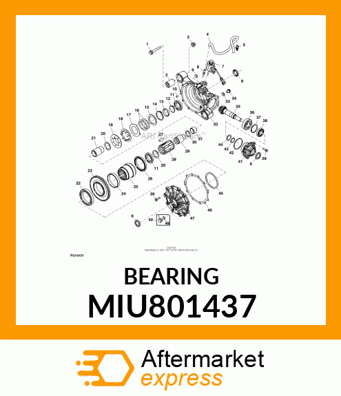 BEARING MIU801437