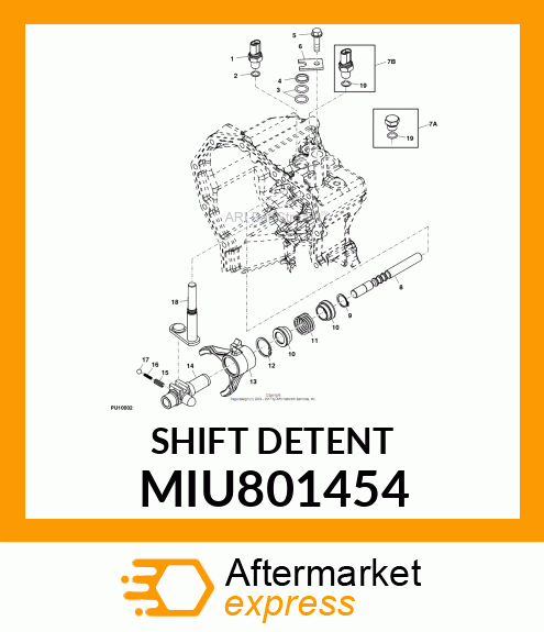 SHIFT DETENT MIU801454