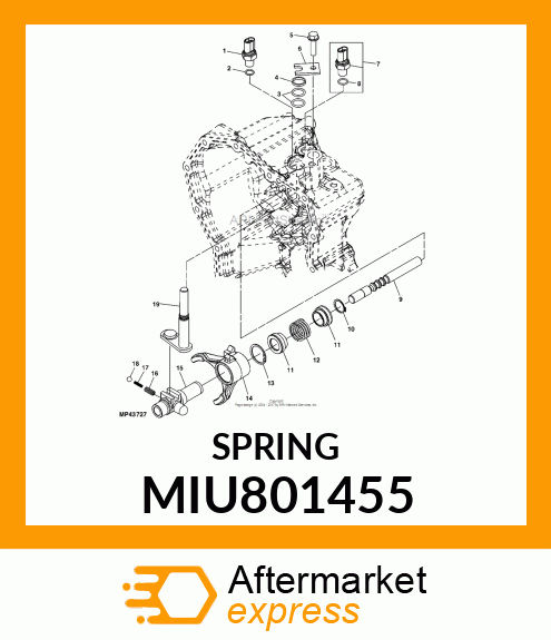 SPRING (SHIFT) MIU801455