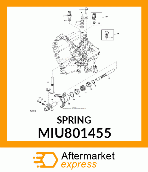 SPRING (SHIFT) MIU801455