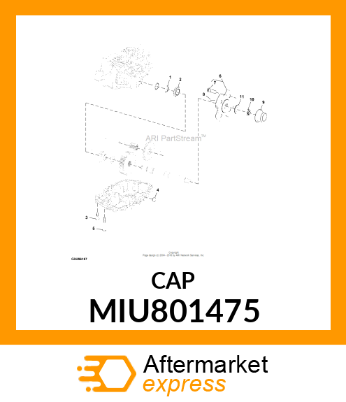 PLUG, NUT MIU801475