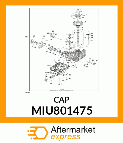 PLUG, NUT MIU801475