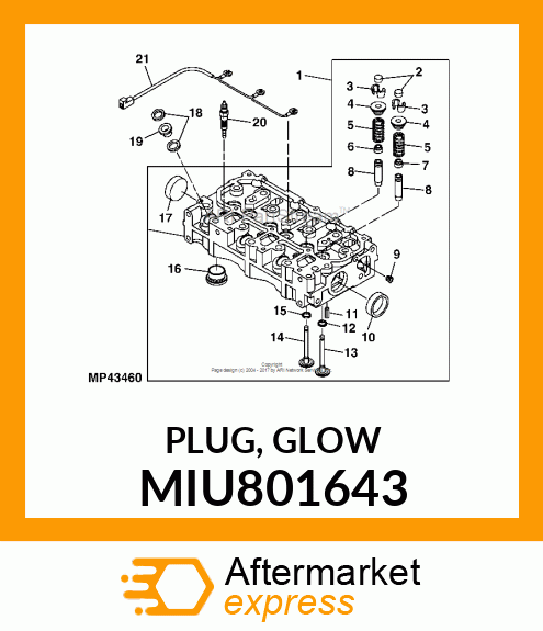 PLUG, GLOW MIU801643