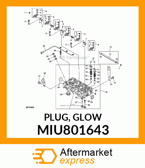 PLUG, GLOW MIU801643