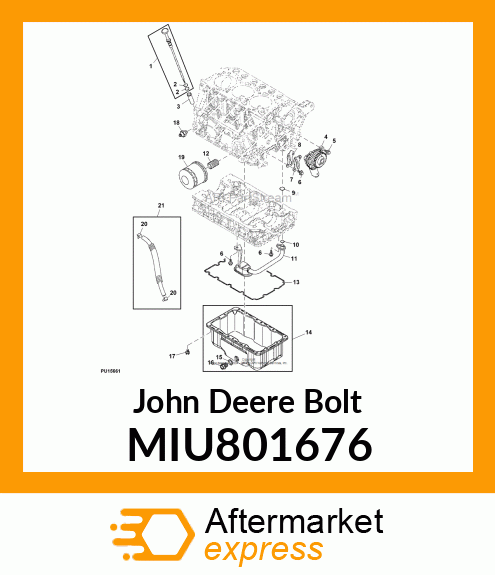 BOLT MIU801676