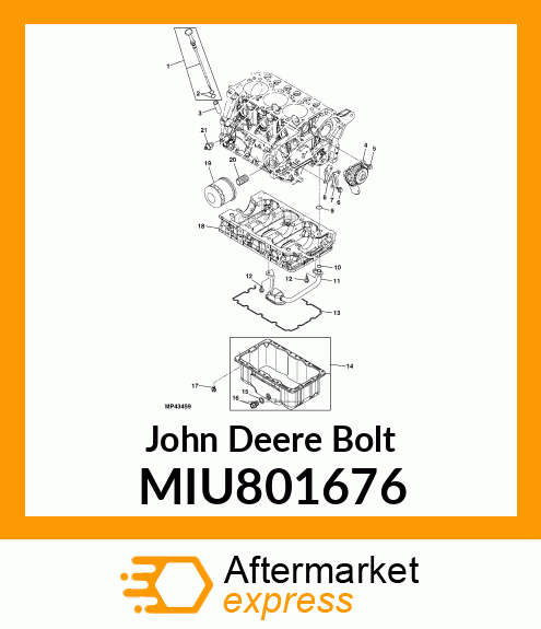 BOLT MIU801676