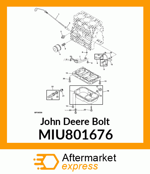 BOLT MIU801676