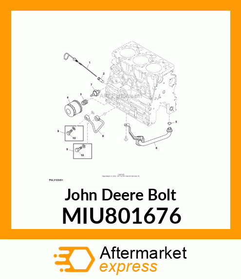 BOLT MIU801676