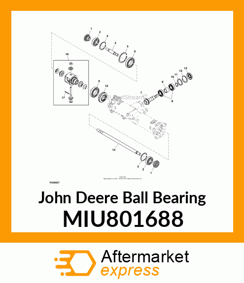 BEARING 6205R MIU801688