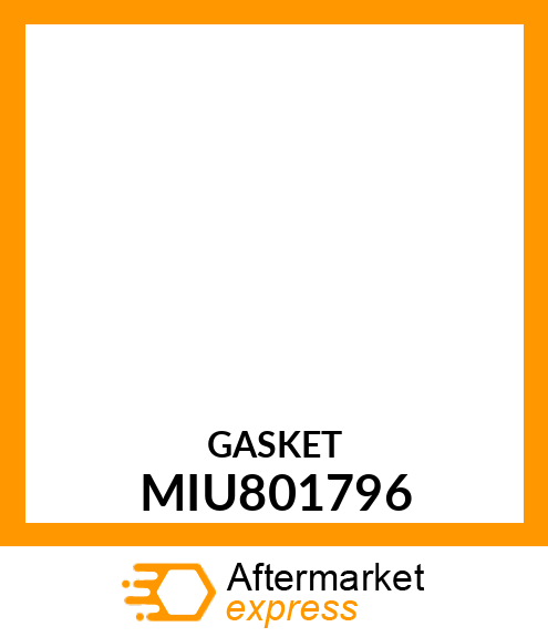 GASKET MIU801796