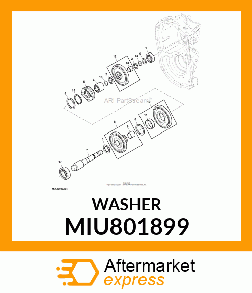 WASHER 45X57X2 MIU801899