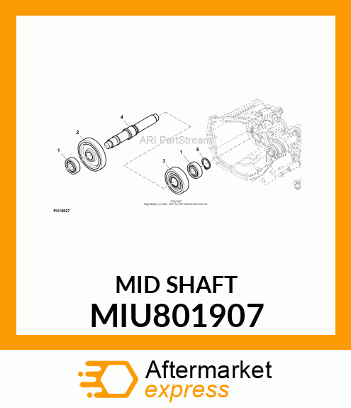 MID SHAFT MIU801907