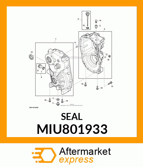 SEAL, TC284508 MIU801933