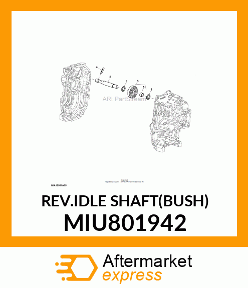 REV.IDLE SHAFT(BUSH) MIU801942