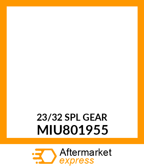 GEAR ASSY MIU801955