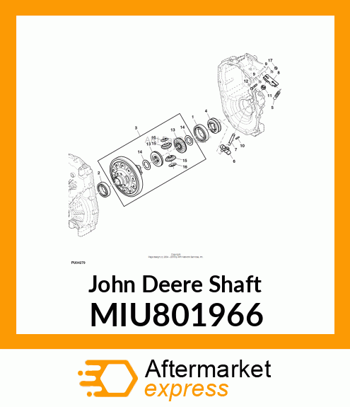 SHAFT DIFF. LOCK MIU801966