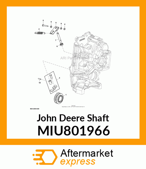 SHAFT DIFF. LOCK MIU801966