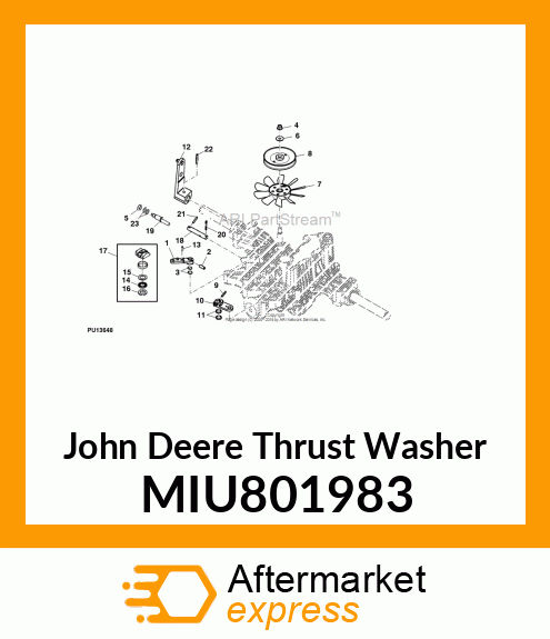 WASHER, THRUST MIU801983