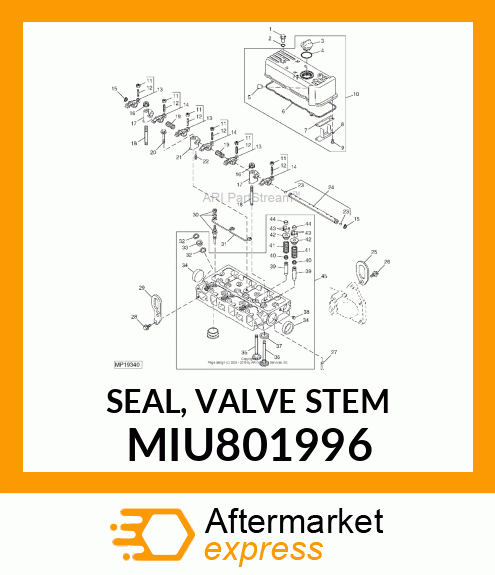 SEAL, VALVE STEM MIU801996