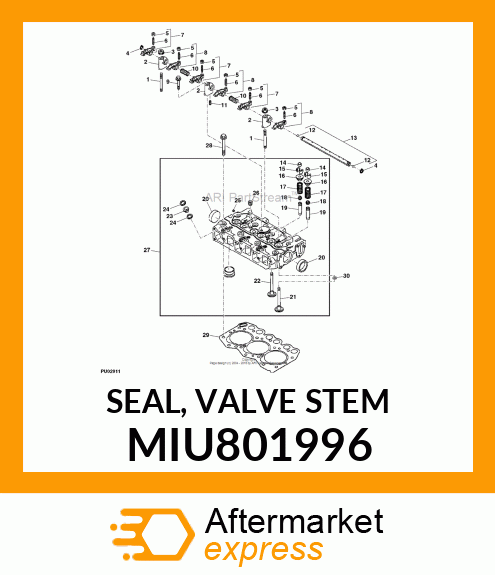 SEAL, VALVE STEM MIU801996