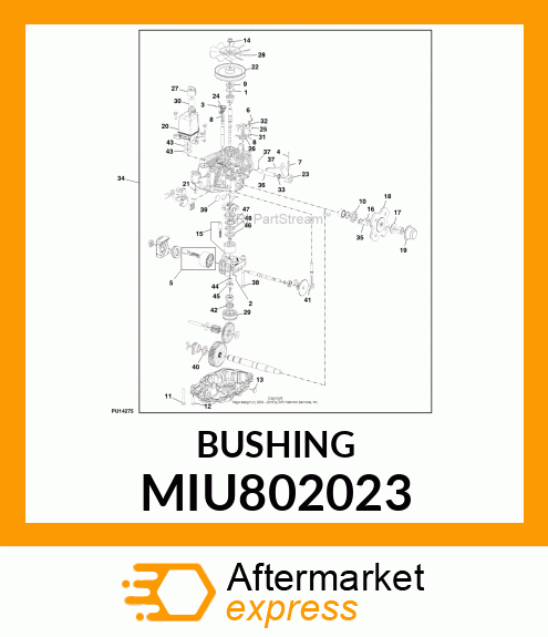 BUSHING (UPPER) MIU802023