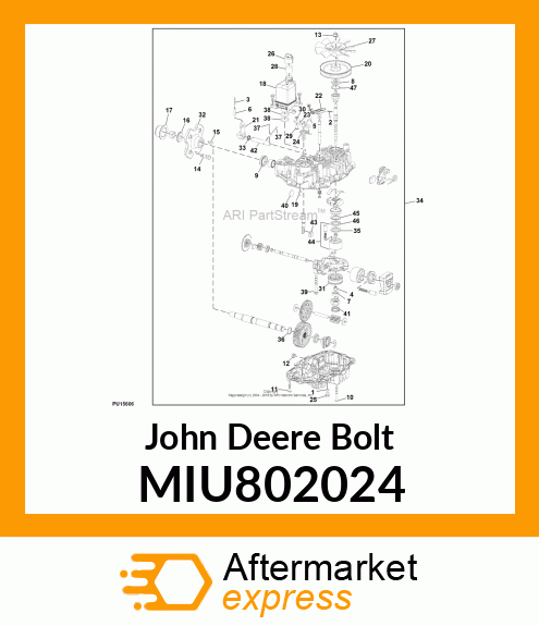 M10 X 1.5 X 60 HF BOLT MIU802024