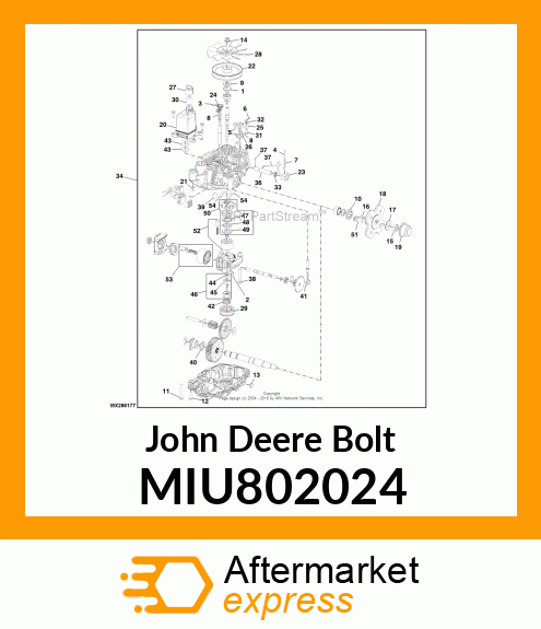 M10 X 1.5 X 60 HF BOLT MIU802024