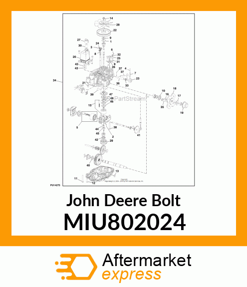 M10 X 1.5 X 60 HF BOLT MIU802024