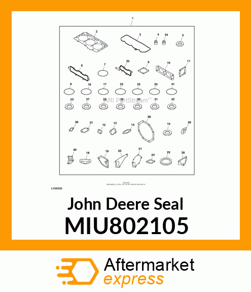 SEAL, VALVE STEM MIU802105