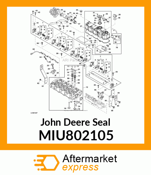 SEAL, VALVE STEM MIU802105