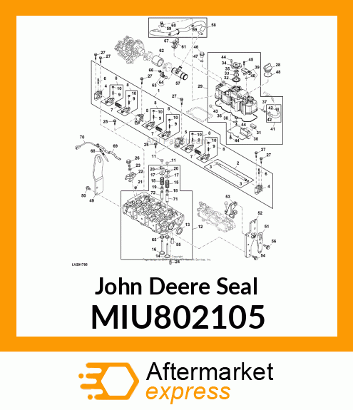 SEAL, VALVE STEM MIU802105