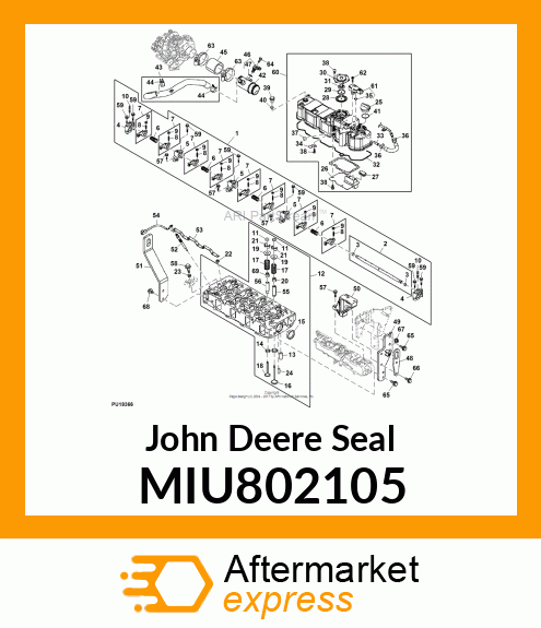 SEAL, VALVE STEM MIU802105