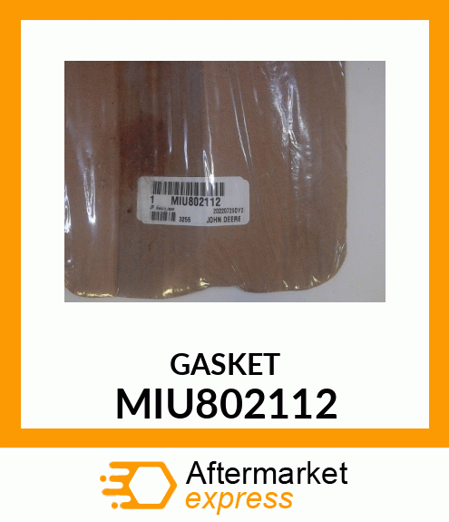 GASKET, COLLECTOR MIU802112